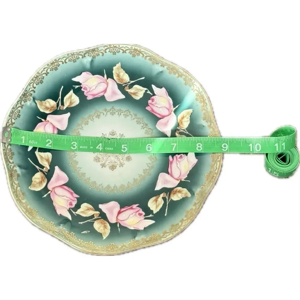 Antique‎ Bavaria, Germany, 9 inch floral porcelain plate ￼